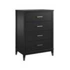 Cl Westerleigh 4 Drawer Dresser Black