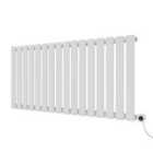 Azur Malua Electric Designer Radiator 600 X 1208Mm White