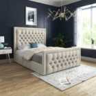 Ds Living Kingston Bed - Small Double - 4Ft - Cream