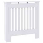 vidaXL MDF Radiator Cover White 78 cm