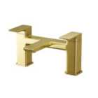 Nes Home Astra Modern Brushed Brass Bath Filler Tap