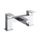 Nes Home Leon Chrome Square Bath Filler Tap