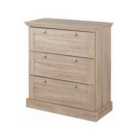 Binz Chest 3Dr Oak 3D