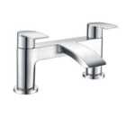 Nes Home Libra Waterfall Modern Chrome Bath Filler Tap