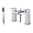 Nes Home Devon Waterfall Modern Chrome Bath Shower Mixer Tap