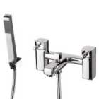 Nes Home Newport Waterfall Chrome Bath Shower Mixer Tap with Handheld