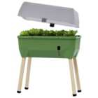Sammy Salad Raised Bed for Salad Growing with Water Tank - Dark Green