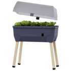 Sammy Salad Raised Bed for Salad Growing with Water Tank - Anthracite