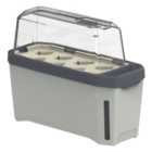 Harry Herbs 4 in 1 Herb Pot - Light Grey with cover