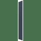 Wickes Lakemoor Navy Blue Decor Tower End Panel - 18mm