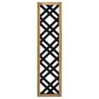 Forest Garden Trellis Black Painted Lattice - 300 x 1200mm