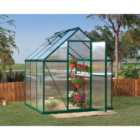 Palram Canopia Mythos Green Greenhouse - 6 x 6ft