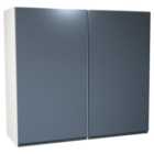 Wickes Madison Marine Blue Wall Unit - 800mm
