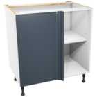 Wickes Madison Marine Blue Corner Base Unit - 800mm