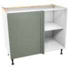 Wickes Madison Reed Green Corner Base Unit - 1000mm