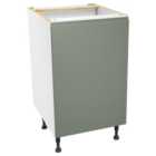 Wickes Madison Reed Green Base Unit - 500mm