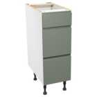 Wickes Madison Reed Green Drawer Unit - 300mm