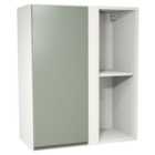 Wickes Madison Reed Green Corner Wall Unit - 600mm