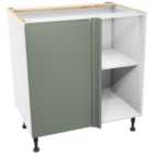 Wickes Madison Reed Green Corner Base Unit - 800mm