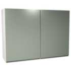 Wickes Madison Reed Green Wall Unit - 1000mm
