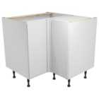 Wickes Madison Matt White Corner Base Unit - 925mm