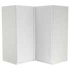 Wickes Madison Matt White L-Shape Corner Wall Unit - 625mm