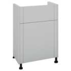 Wickes Winsford Dove Grey Standard Depth Toilet Unit - 500mm