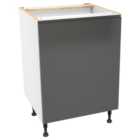 Wickes Madison Dark Grey Base Unit - 600mm