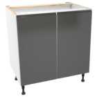Wickes Madison Dark Grey Base Unit - 800mm