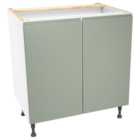 Wickes Madison Reed Green Base Unit - 800mm