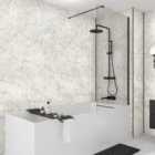 Wetwal Mermaid Egyptian Marble Square Edge Single Shower Panel - 2400 x 900 x 11mm