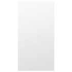 Wickes White Satin Ceramic Wall Tile - 600 x 300mm - Sample