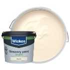 Wickes Smooth Masonry Paint - Magnolia - 5L