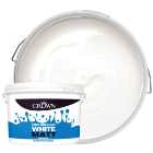 Crown Matt Emulsion Paint - Pure Brilliant White - 10L