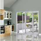 JCI Burman Slimline Finished Bi-fold Door Set White