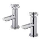Wickes Trivor Chrome Bath Taps