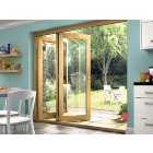 JCI Isaac Oak Veneer Bi-fold Door Set