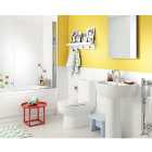 Wickes White Gloss Ceramic Wall Tile - 600 x 300mm