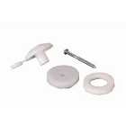 Corotherm 10mm Fixing Buttons - White Pack of 10