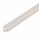 Corotherm 10mm PVC Sheet Closure White - 2.1m - Pack of 2
