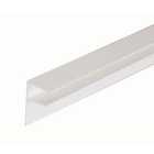 Corotherm 16mm PVC Side Flashing - White 4m