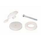 Corotherm 25mm Fixing Buttons - White Pack of 10