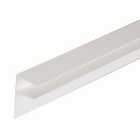 Corotherm 25mm PVC Side Flashing - White 6m