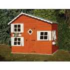 Shire Loft & Bunk Split Level Wooden Playhouse - 8 x 6ft