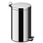 Premier Housewares 20L Pedal Bin - Silver