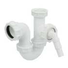FloPlast TW472 White Single Bowl Sink Kit - 40mm