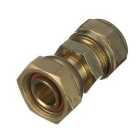 Primaflow Brass Compression Straight Tap Connector - 19 x 22mm