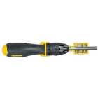 Stanley 0-68-010 Multibit Ratchet Screwdriver - 10 Piece