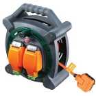 Masterplug 10A Weatherproof Garden Extension Cable Reel - 20m