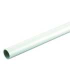 TTE White Round Conduit - 25 x 2000mm